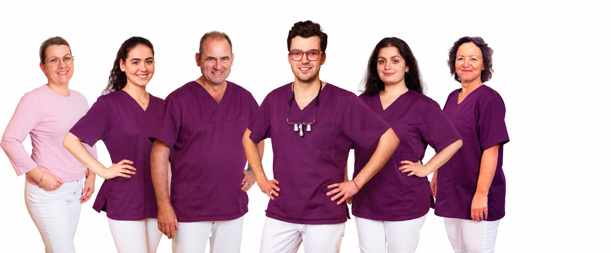 Das Team der Zahnarztpraxis Hansmann in Hamburg-Bramfeld